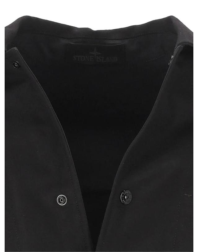 스톤아일랜드 [해외직구] 26 FW 스톤아일랜드 1200020 울 나일론 플란넬 S I 고스트 오버셔츠 L2S151200020 TP459370140 착용컷