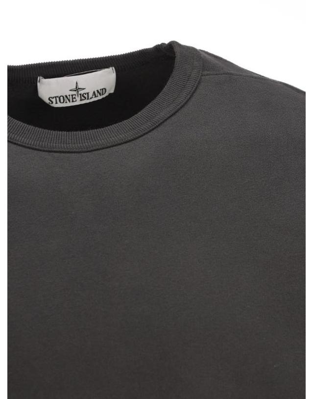 스톤아일랜드 [해외직구] Stone Island 나침반 패치 크루넥 스웨트셔츠 L2S156100049S0A20 V0062LEADGREY TP979896264 착용컷