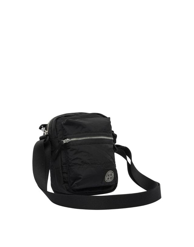 스톤아일랜드 [해외직구] 26SS 스톤아일랜드 Durable 나일론 웨이스트 백 조절형 숄더 스트랩 멀티플 zippered 포켓 9200015S0251V0029 TP573078502 착용컷