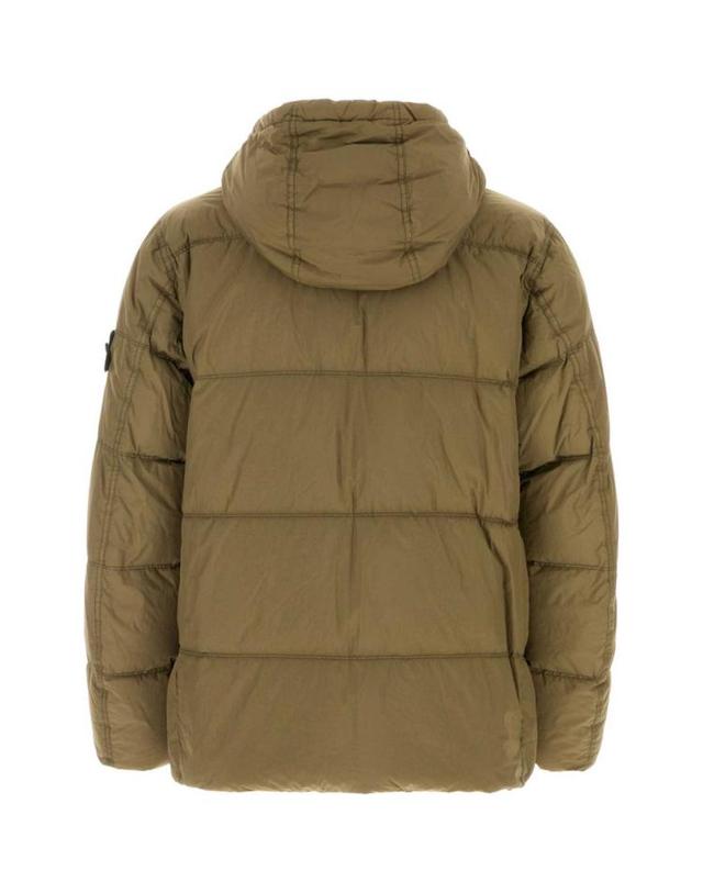 스톤아일랜드 [해외직구] 26FW 스톤아일랜드 Army 그린 나일론 다운 자켓 L2S154100037S0A23V005G TP580122702 착용컷