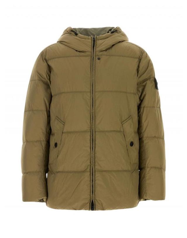 스톤아일랜드 [해외직구] 26FW 스톤아일랜드 Army 그린 나일론 다운 자켓 L2S154100037S0A23V005G TP580122702 착용컷