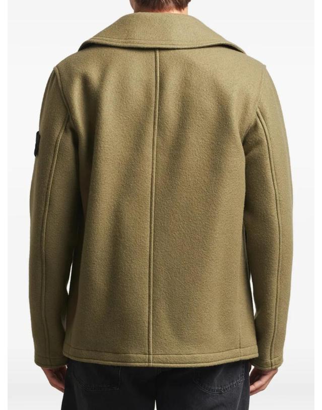 스톤아일랜드 [해외직구] 26 FW 스톤아일랜드 4100040 헤비 멜튼 피코트 L2S154100040S0453 TP460213043 착용컷