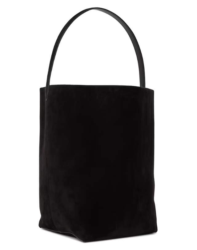 더 로우 더로우 [해외직구] 26 FW 더로우 블랙 라지 파크 토트백 242359F049041 착용컷