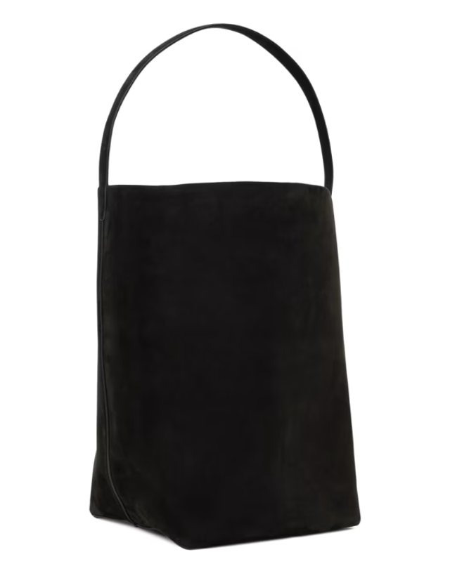 더 로우 더로우 [해외직구] 26 FW 더로우 블랙 라지 파크 토트백 241359F049056 착용컷