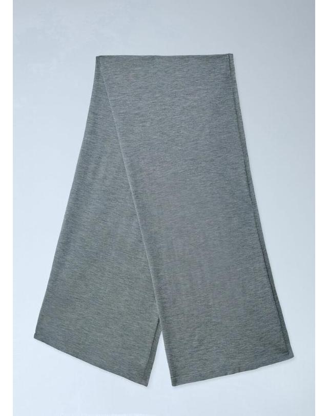 더 로우 더로우 [해외직구] 26 FW 더로우 여성 Arif Cashmere and Silk Blend Scarf row0266040gry 착용컷