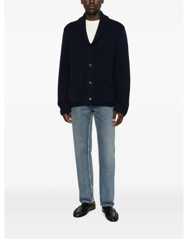 더 로우 더로우 [해외직구] 26 FW 더로우 숄 칼라 와플 니트 티셔츠 1403K788 TP457622286 착용컷