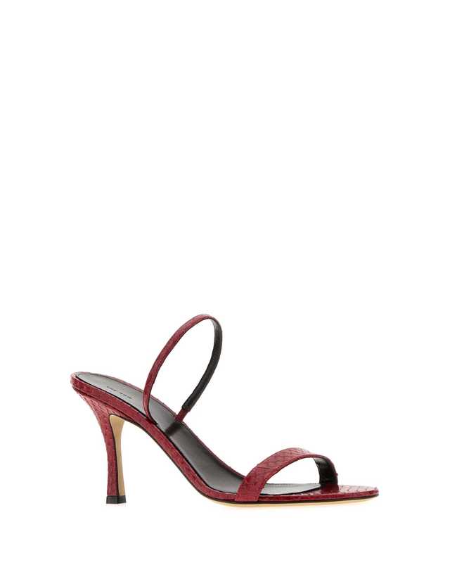 더로우 [해외직구] 26FW 더 로우 Red 레더 Ella 샌들 F1868E93LQR TP576385451 착용컷