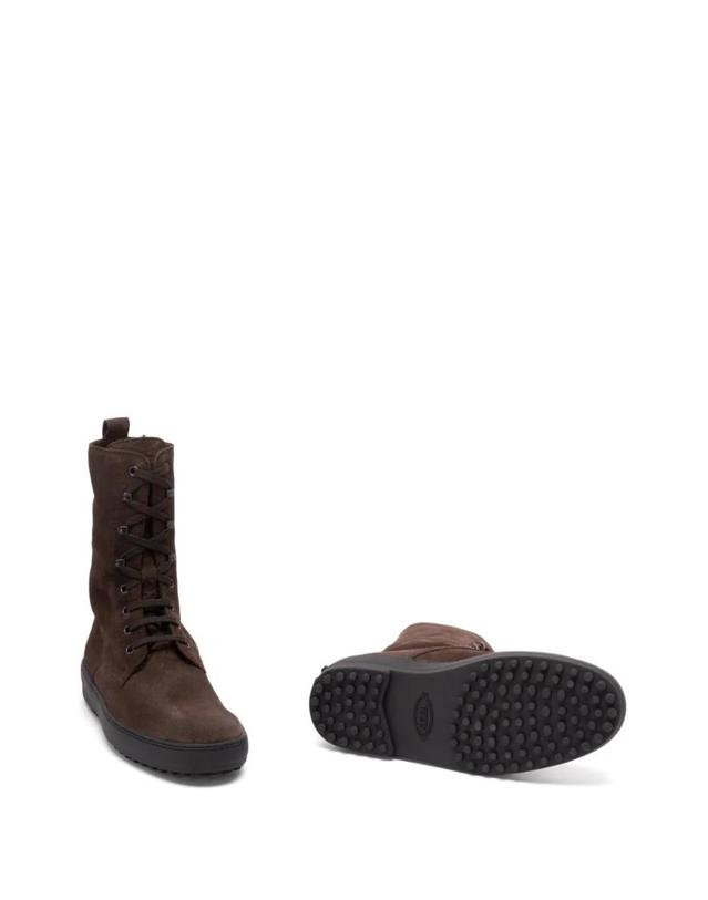 토즈 [해외직구] 26 FW 토즈 Winter Gommino ankle boots in suede XXW84L0JT50RE0 TP458533240 착용컷