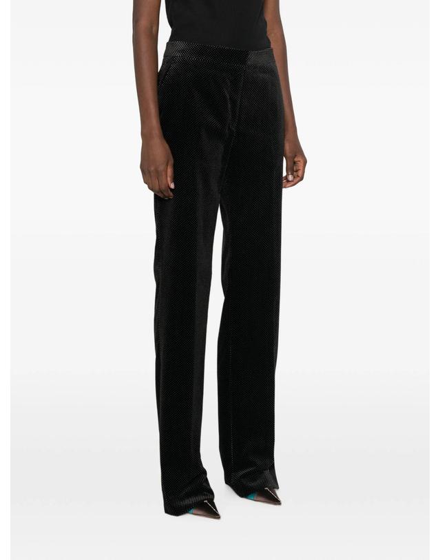 톰포드 [해외직구] 톰포드 polka dot velvet trousers 12139815567624 TP724664211 착용컷
