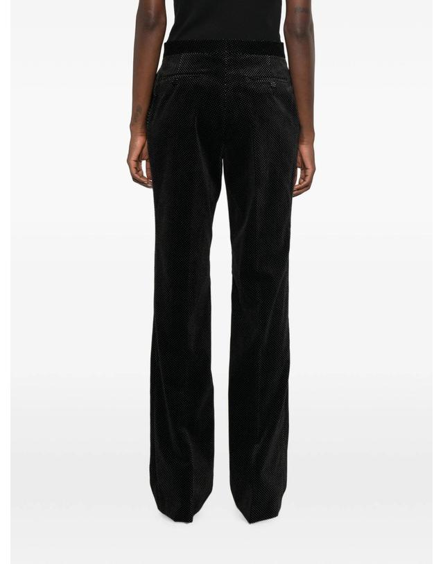 톰포드 [해외직구] 톰포드 polka dot velvet trousers 12139815567624 TP724664211 착용컷