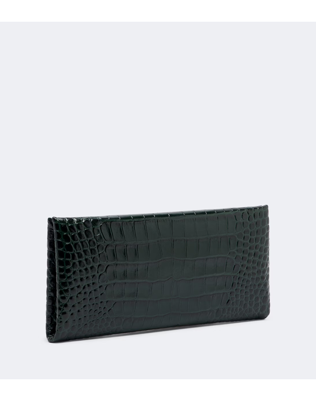 톰포드 [해외직구] 26 FW 톰포드 Arc 크로코 이팩트 페이턴트 레더 클러치 TP582299328 착용컷
