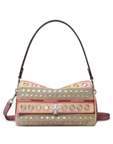 [해외직구] 토리버치 small Charlie embellished shoulder bag 12107872895240 TP725728842