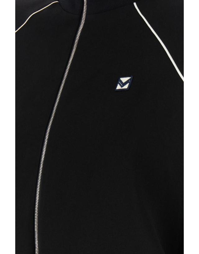 토리버치 [해외직구] 24SS 토리 버치 블랙 triacetate 블렌드 스웨트 셔츠 151703001 TP580080079 착용컷