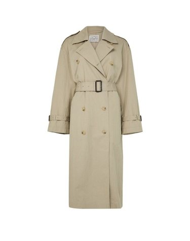 [해외직구] 26 FW 토템 Cris summer trench 크리스 써머 벨트 트렌치 코트 베이지