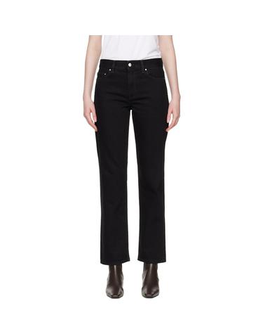 [해외직구] 26 FW 토템 블랙 로우 스트레이트 데님 진 262771F069004