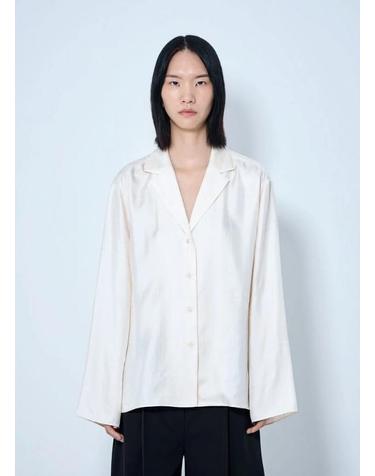 [해외직구] 26 FW 토템 여성 모노그램 실크 파자마 셔츠 263 WRT0881 FB0704 055 TP877328690