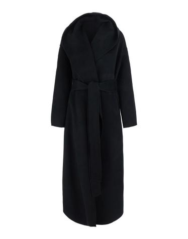 [해외직구] 26FW 토템 후드티 벨티드 코트 with 벨트 앤 후드 블랙 워먼 264WRO0376FB0006001 TP582160876