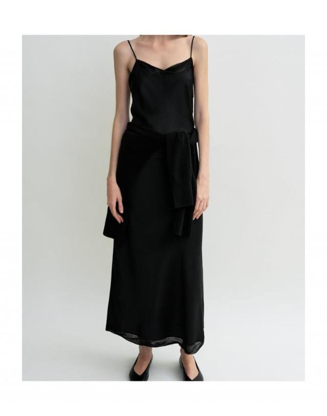 토템 [해외직구] 토템 토템 실크 새틴 슬립 dressDescription 252WRD0186FB0418001 TP578314400 착용컷