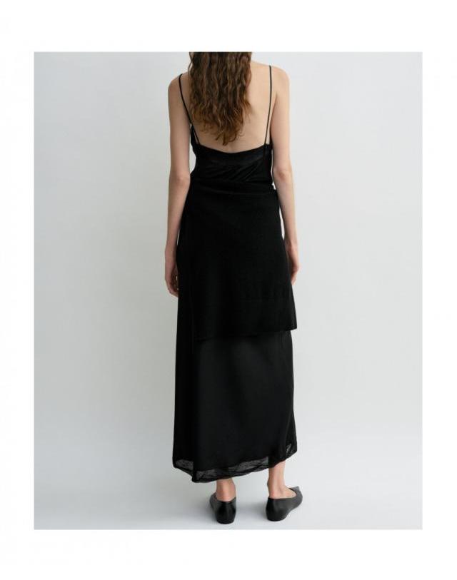 토템 [해외직구] 토템 토템 실크 새틴 슬립 dressDescription 252WRD0186FB0418001 TP578314400 착용컷