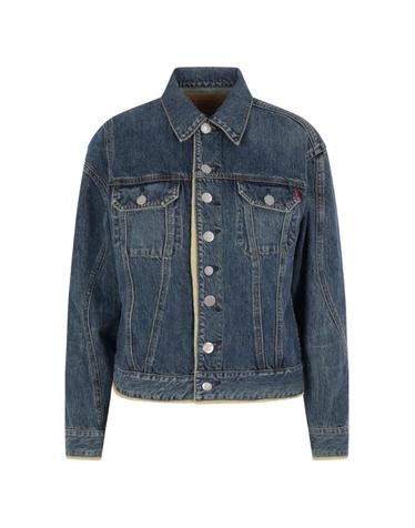 [해외직구] 26 FW 언더커버 콘트라스트 트리밍 디스트레스드 데님 재킷 UC1F12022 TP454452777