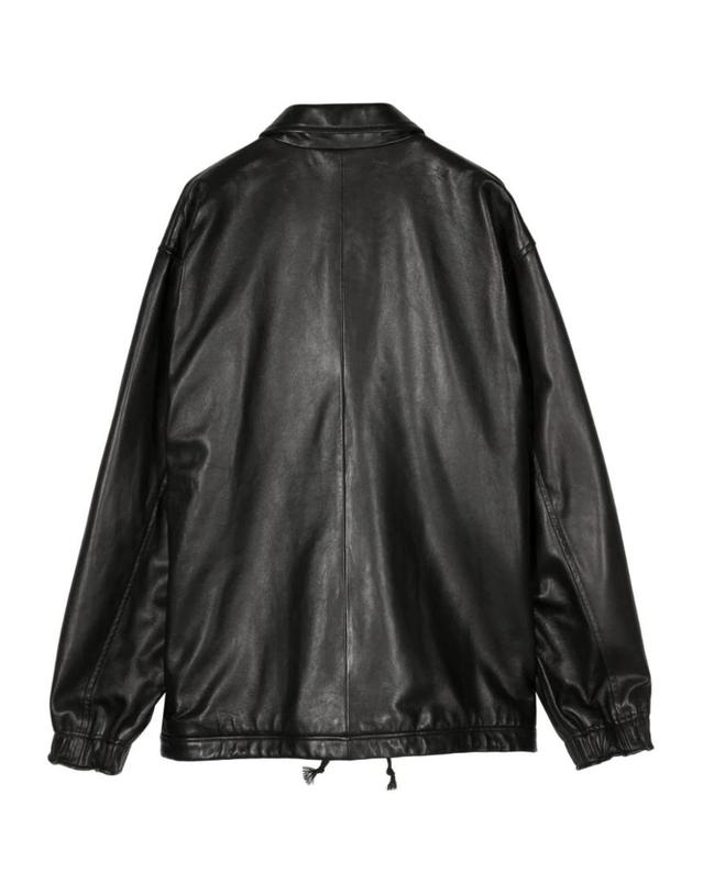 언더커버 [해외직구] 26 FW 언더커버 logo applique leather jacket UC1D4209 TP459338662 착용컷