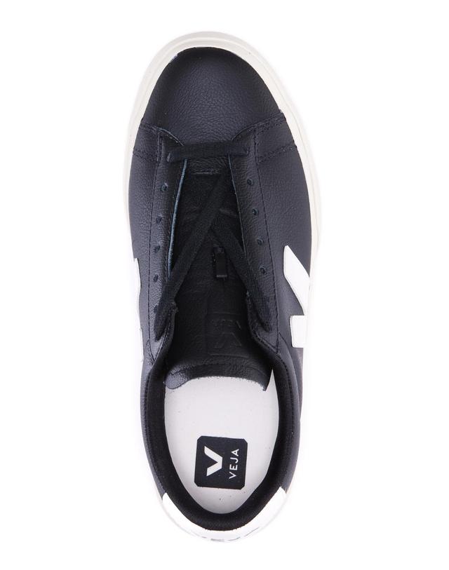 베자 [해외직구] 26FW 베자 블랙 chromefree 레더 Campo 스니커즈 CP0501215BLACKWHITE TP574784501 착용컷
