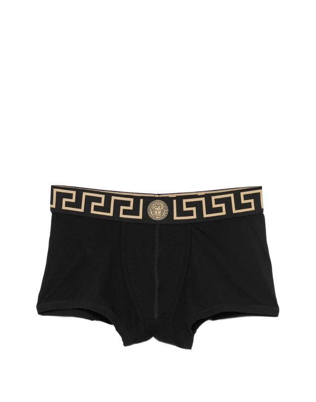 베르사체 [해외직구] 베르사체 logo detail boxers set of three 12107873026312 TP724570777 착용컷
