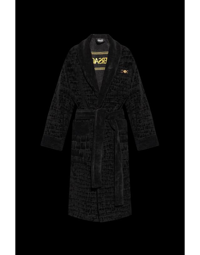 [해외] 25SS 베르사체 홈 Bathrobe with 로고 ZACJ000081A119601B000 TP580130565 DBE4XX21174