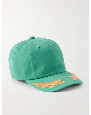 [해외직구] 26 FW 비즈빔 그린 엑셀시오르 II 자수 코튼 캔버스 캡 TP581594653