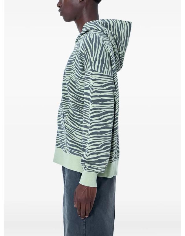 비즈빔 [해외직구] 26 FW 비즈빔 지브라 패턴 후드 집업 0126105010028 TP455490261 착용컷
