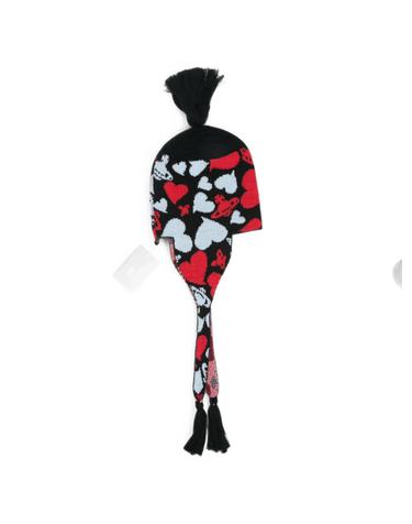 [해외직구] 비비안웨스트우드 Hearts and Orb motif beanie hat 12236720832776 TP725620869