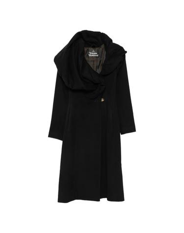 [해외직구] 비비안웨스트우드 Marilyn draped collar coat 12269065666824 TP725677520