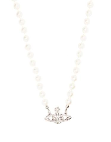 [해외직구] 비비안웨스트우드 Mini Bas Relief pearl necklace 12269065732360 TP725678528
