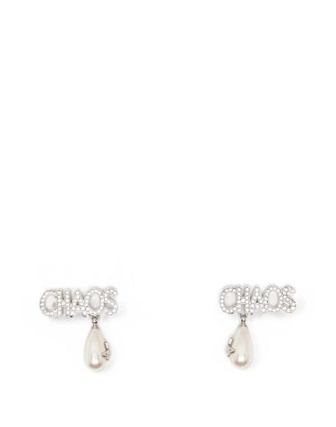 [해외직구] 비비안웨스트우드 Chaos faux pearl earrings 12269065208072 TP725679257