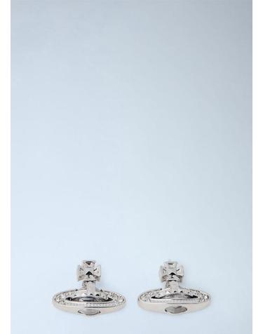 [해외직구] 26 FW 비비안웨스트우드 여성 Pina Bas Relief Earrings vvw0366039sil F