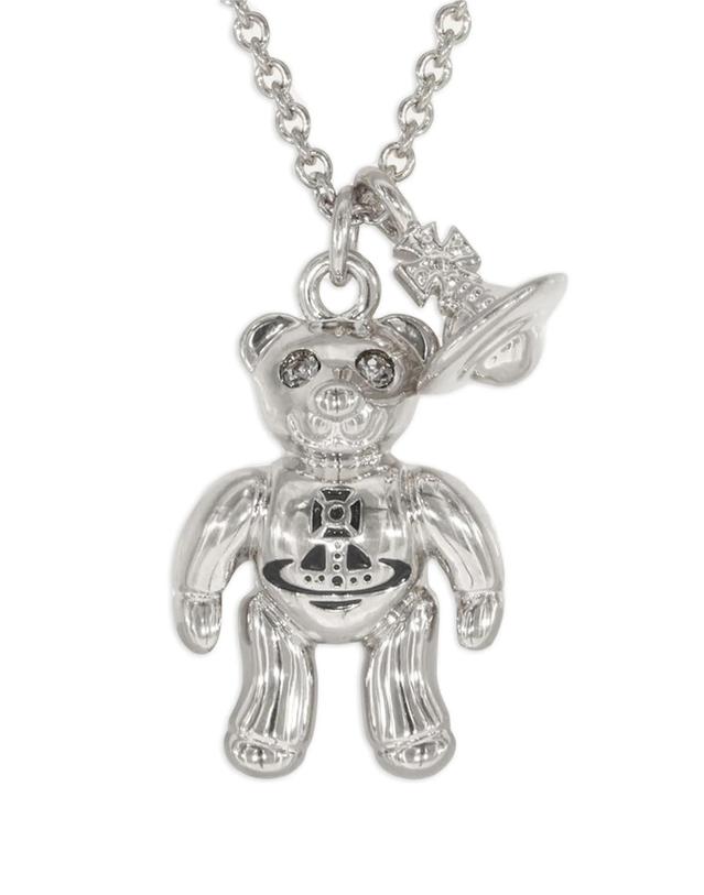 비비안 웨스트우드 비비안웨스트우드 [해외직구] 비비안웨스트우드 Man Ruby pendant necklace 12236721193224 TP725620963 착용컷