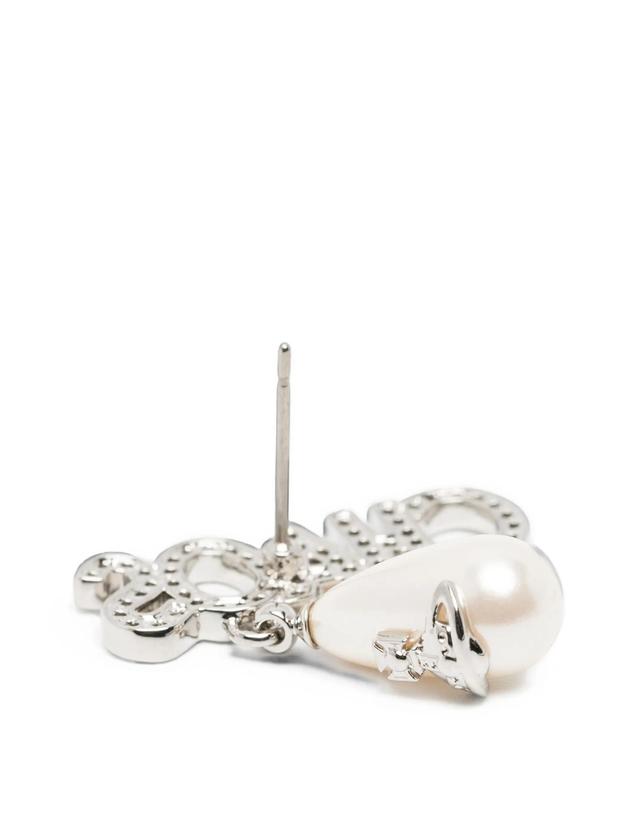 비비안 웨스트우드 비비안웨스트우드 [해외직구] 비비안웨스트우드 Chaos faux pearl earrings 12269065208072 TP725679257 착용컷