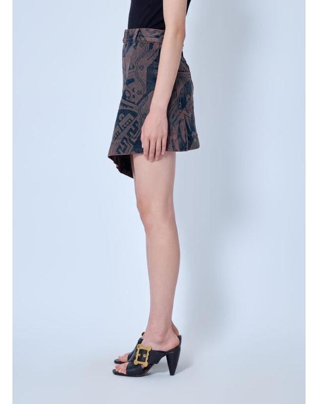비비안 웨스트우드 비비안웨스트우드 [해외직구] 26 FW 비비안웨스트우드 여성 Sailor Mini Skirt 1903001I W01P9 K408 TP877884202 착용컷