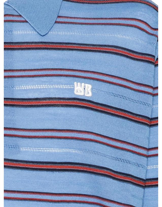 웨일스보너 웨일즈 보너 [해외직구] 웨일즈 보너 striped long sleeve polo shirt 12269065961736 TP725728754 착용컷