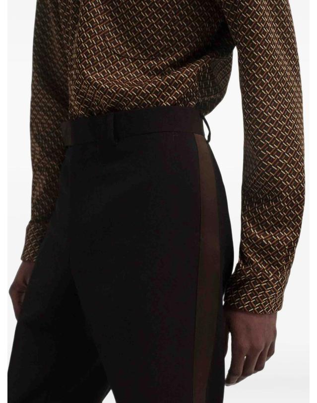 웨일스보너 웨일즈 보너 [해외직구] 웨일즈 보너 Modernist jacquard knit shirt 12317330800904 TP725751110 착용컷