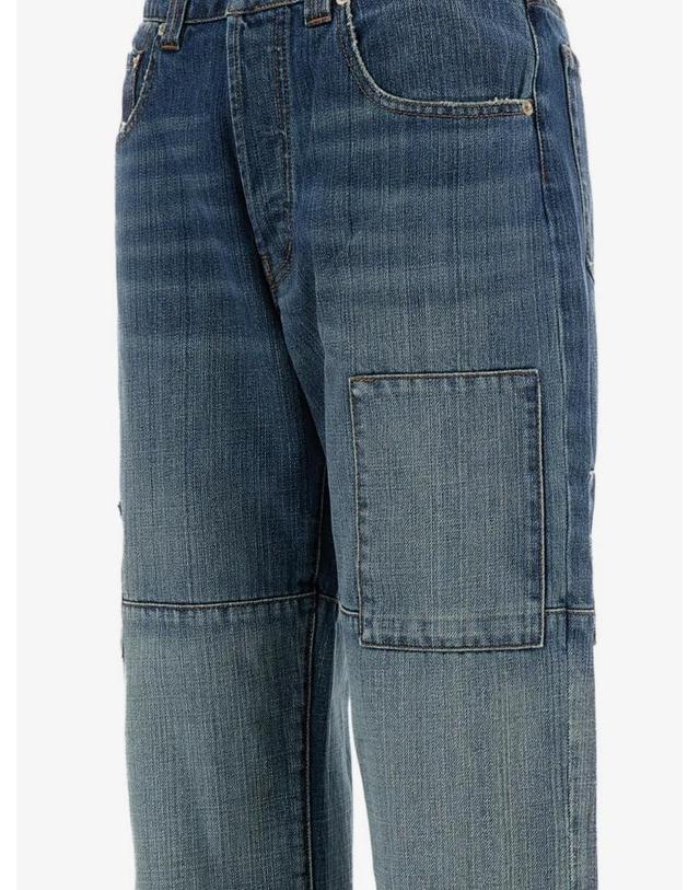 웨일스보너 웨일즈 보너 [해외직구] 26 FW 웨일즈 보너 panelled jeans WS26DE01CO06502 TP454926537 착용컷