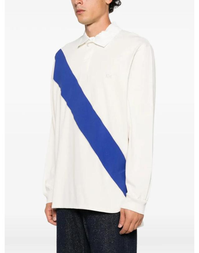 웨일스보너 웨일즈 보너 [해외직구] 26 FW 웨일즈 보너 Prism diagonal stripe polo shirt MA26JE20JE02150 TP459965136 착용컷