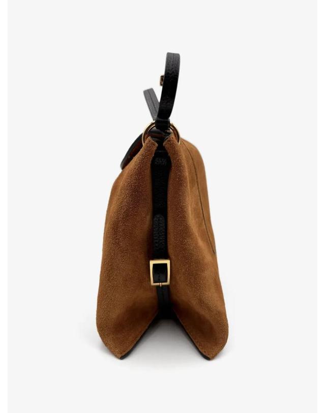 반들러 [해외직구] 26 FW 반들러 페넬로페 슬라우치 스웨이드 숄더 백 PENELOPESLOUCHBAG TP459414658 착용컷