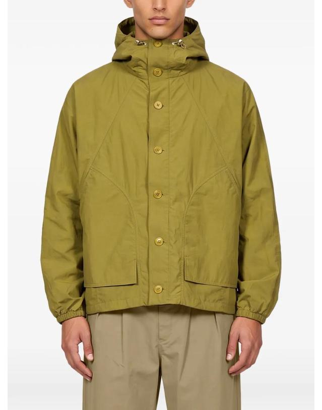 와이엠씨 [해외직구] 26 FW 와이엠씨 hooded button up jacket U5BACY00630 TP459106799 착용컷