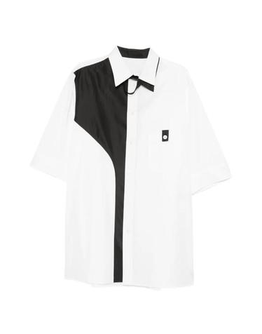 [해외직구] 26 FW 요지야마모토 컬러 블록 반소매 셔츠 HKB86054 TP454962020