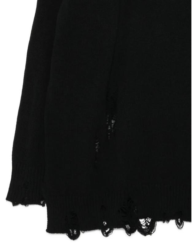 요지 야마모토 [해외직구] 26 FW 요지야마모토 디스트레스드 이펙트 스웨터 HKK0209502 TP454835932 착용컷