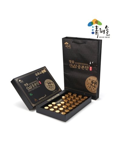 [경주생약] 청해솔 명품산양삼공본단(3.75g*30환)
