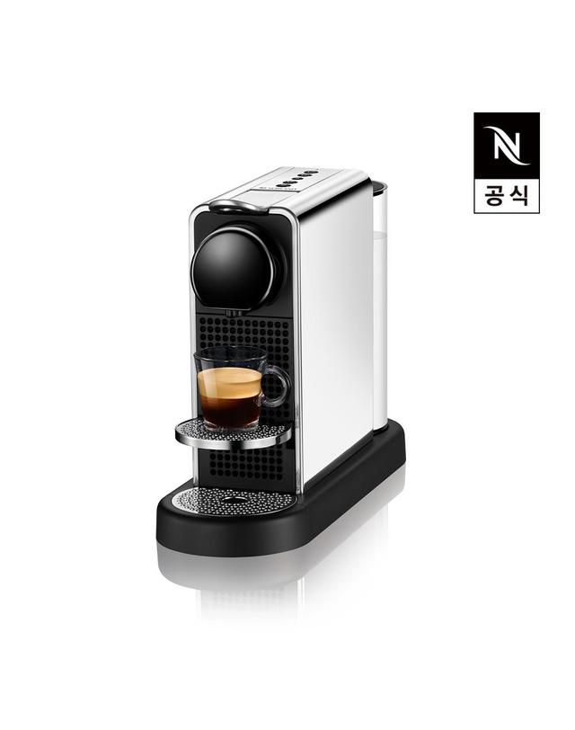 네스프레소 [공식판매점페이백] 네스프레소 시티즈플래티넘 C140 Stainless Steel 착용컷