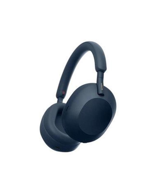 소니 소니 블루투스 노이즈캔슬링 무선 헤드폰 WH-1000XM5 헤드셋 (여행 BEST) 실버 착용컷