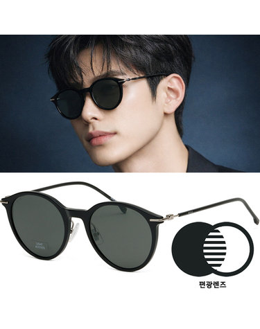 휴고보스 선글라스 BOSS1690FSK 807M9 편광 가벼운 라운드 남자 여자 아시안핏